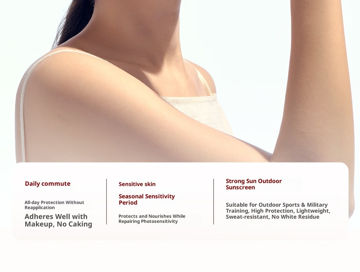 SHE LOG Sunscreen Lotion SPF50 for All Skin Types and Outdoor Use - Image 5