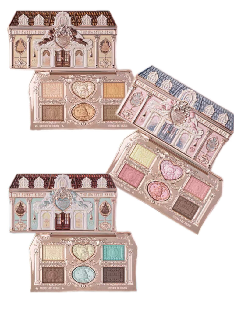 Flower Knows Sweetie Bear 6-Color Eyeshadow Palette