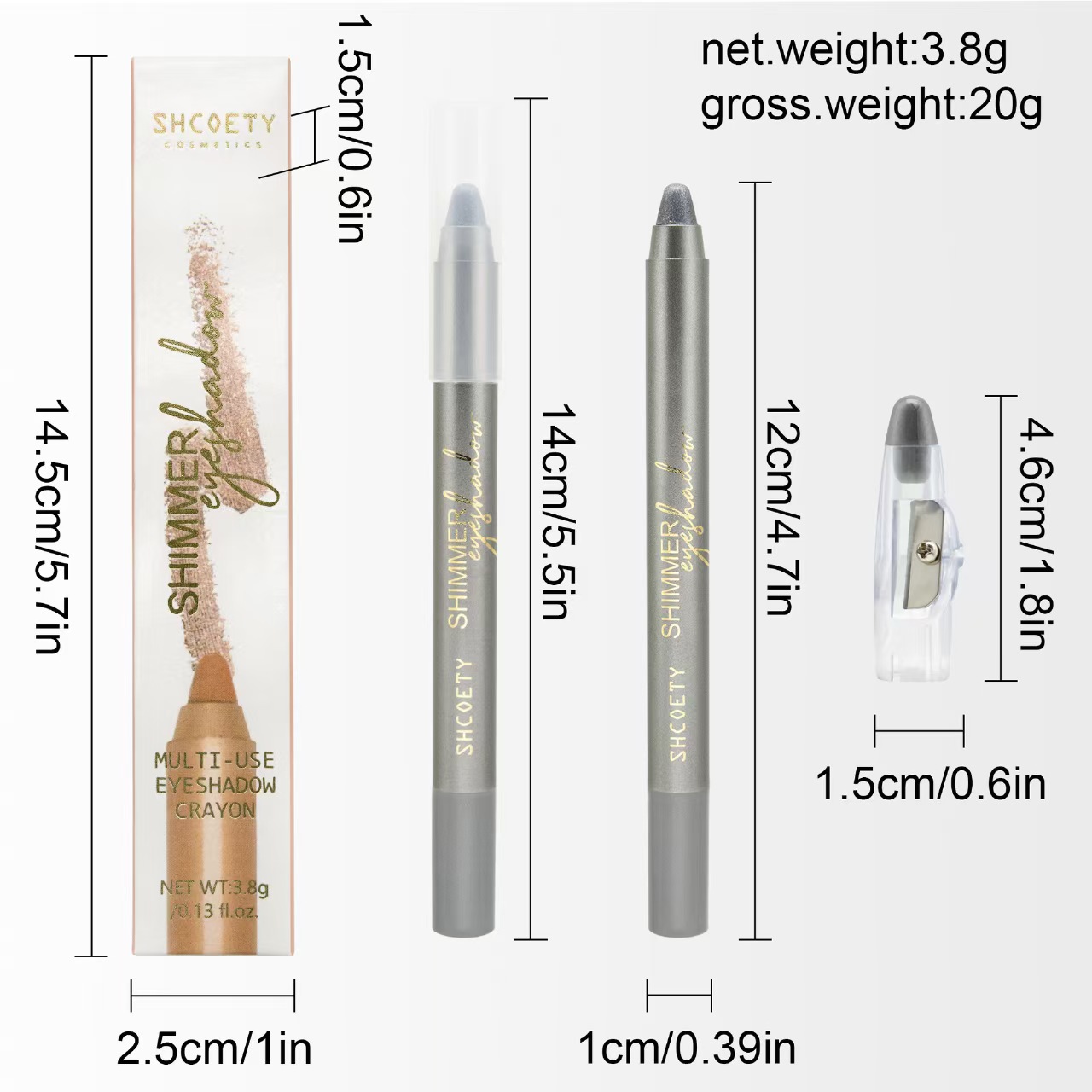 10 Color Eyeshadow Pencil Set – Long Lasting Waterproof - Image 6